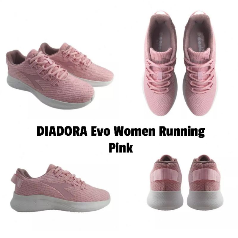 sepatu diadora evo  pink