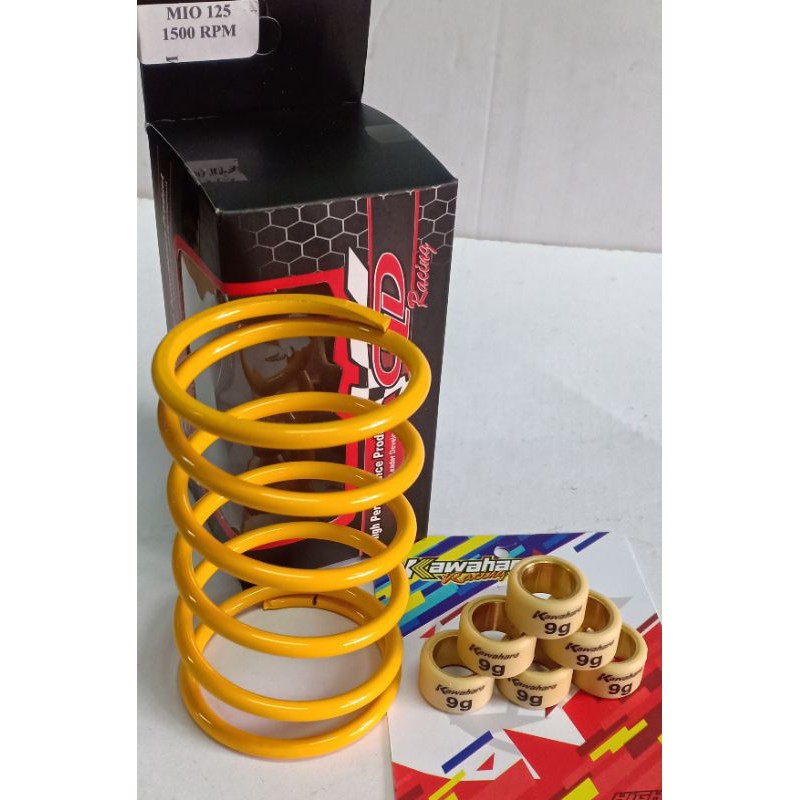 PAKETAN PER CVT CLD 1500RPM MIO M3/XEON/SOUL GT 125/FINO 125/MIO S + ROLLER KAWAHARA