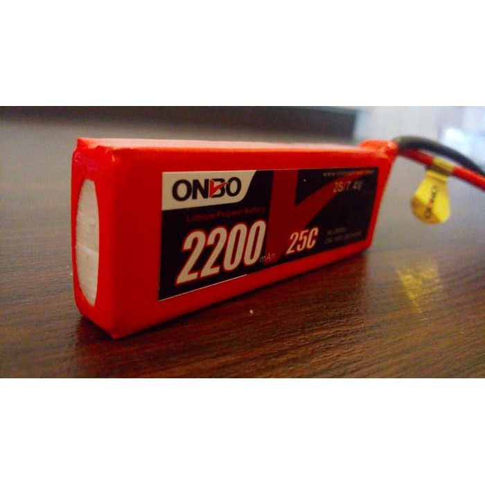 Lipo Battery 2s7.4v 2200mah 25-50c Onbo Nano Power