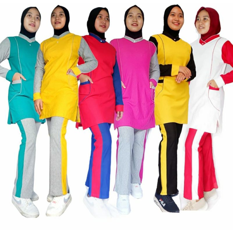 Baju Setelan Olahraga Hot Product New Arrival Konveksi Muslim