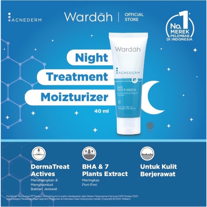 `ღ´ PHINKL `ღ´ ᘺᗩᖇᕲᗩᕼ Paket Wardah Acnederm Series mengobati jerawat bekas luka flek noda hitam skincare halal