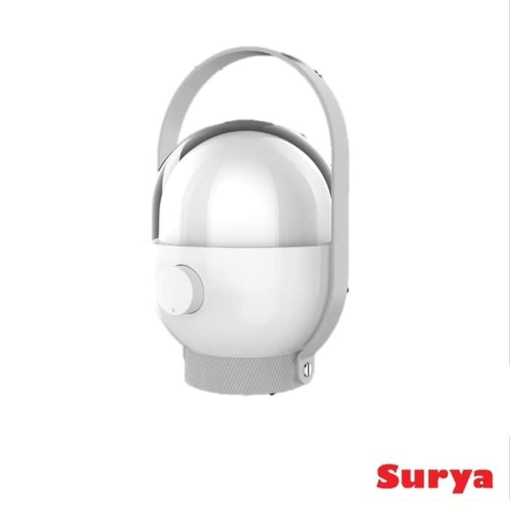 Surya Emergency Lamp SHL L4003 4003 Frosted Lampu Darurat Cas Lentera