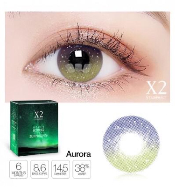 SOFTLENS X2 STARDUST FREE LENSCASE