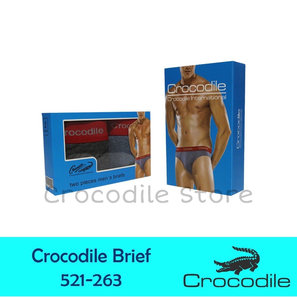 Celana Dalam Crocodile Artikel 521-263 (2 Pcs in Box)