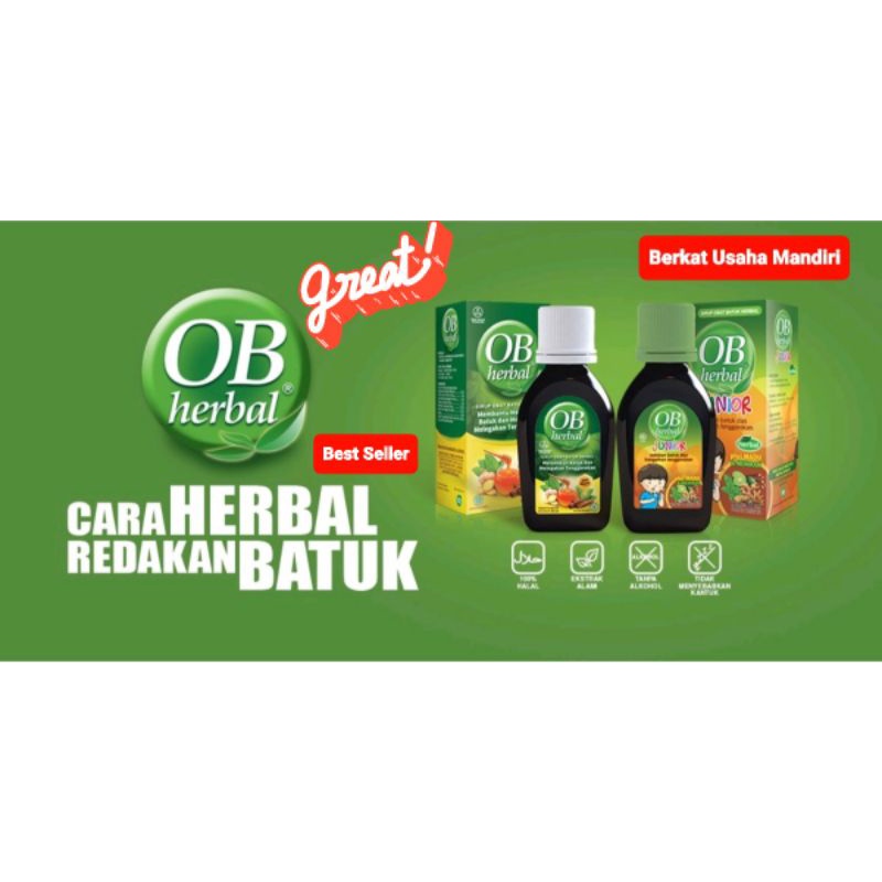 OB Herbal/Obat Batuk Herbal termurah &amp; Garansi 100% Ori