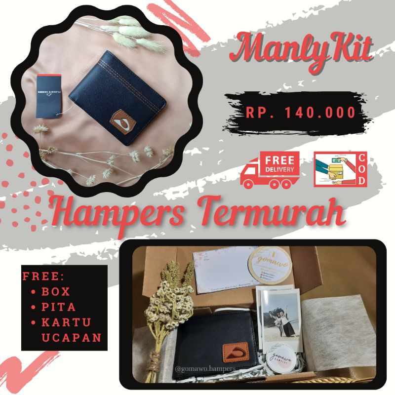 Hampers Lebaran Dompet Cowok Laki-Laki Termurah|Dompet Planet Ocean|Hadiah Wisuda/Sidang/Anniversary