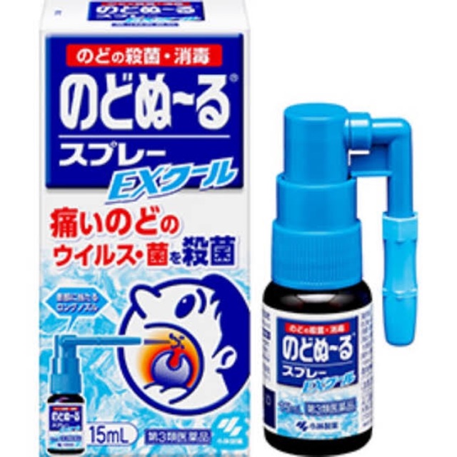 Kobayashi Nodonuru Spray Ex Cool 15ml