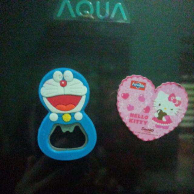 Alat Pembuka Botol / Tempelan Kulkas Karakter Kartun Silikon / Bottle Opener Silicone