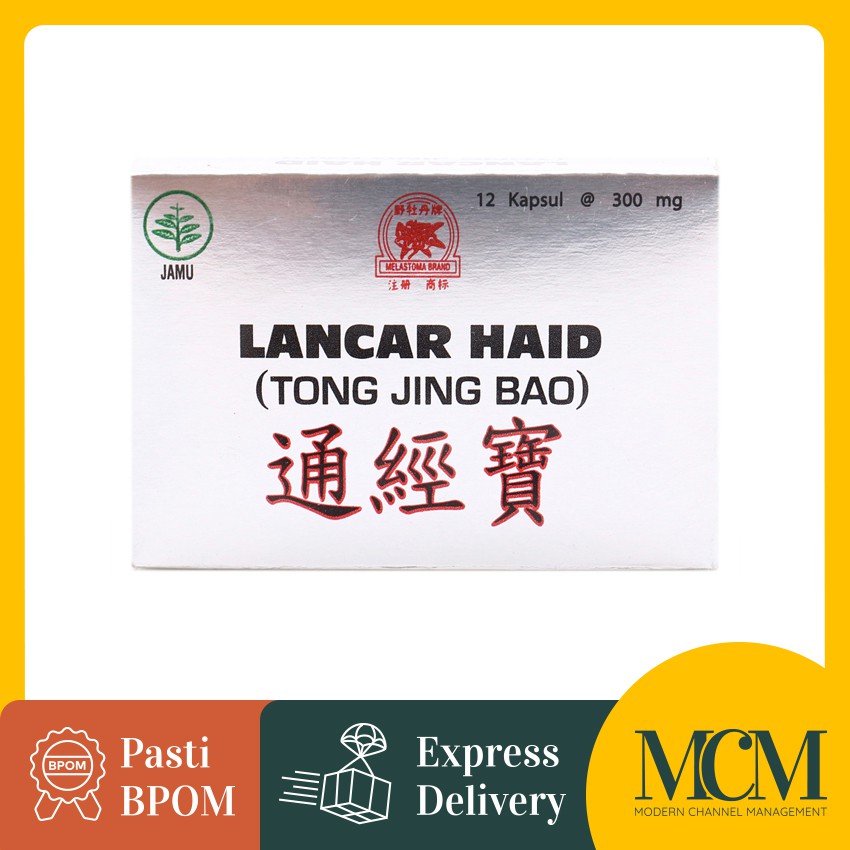 

Obat Tong Jing Bao Lancar Haid - 12 Kapsul