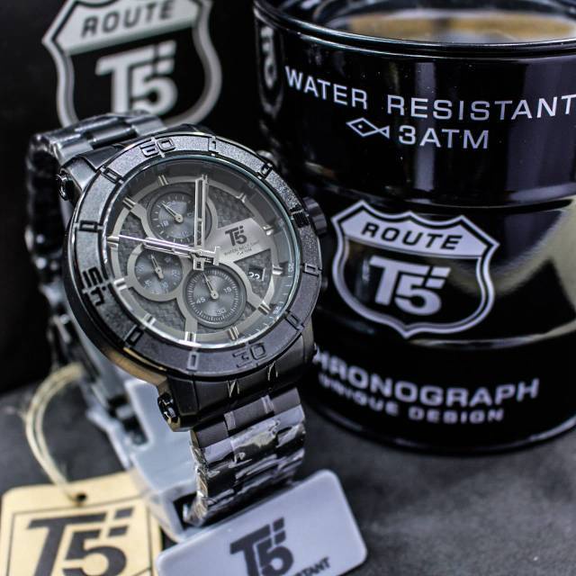 Jam Tangan Pria T5 H3635  T5 H 3635 original bergaransi chrono aktif free tin box