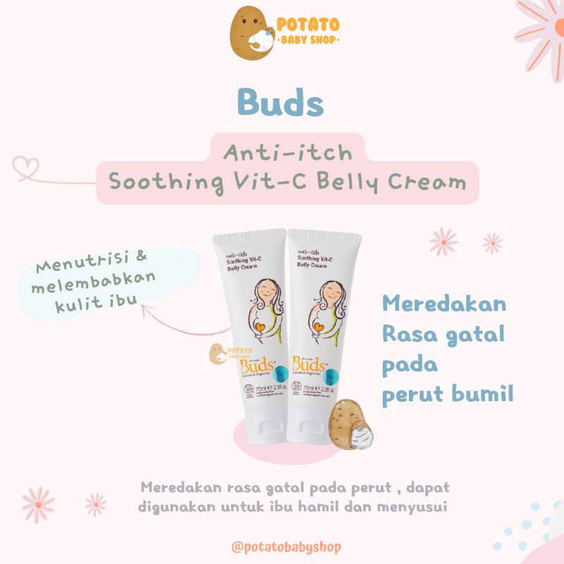 Buds Organics - Anti Itch Soothing Vit C Belly Cream