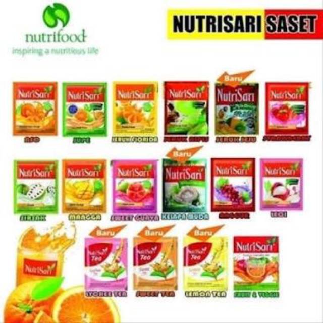 

Nutrisari sachet