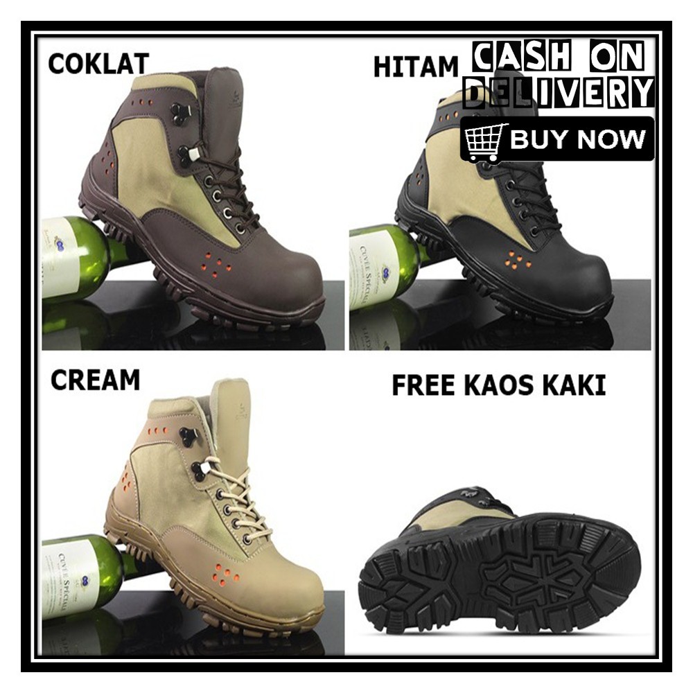 Sepatu Pria Boots Ccd Tanker Safty