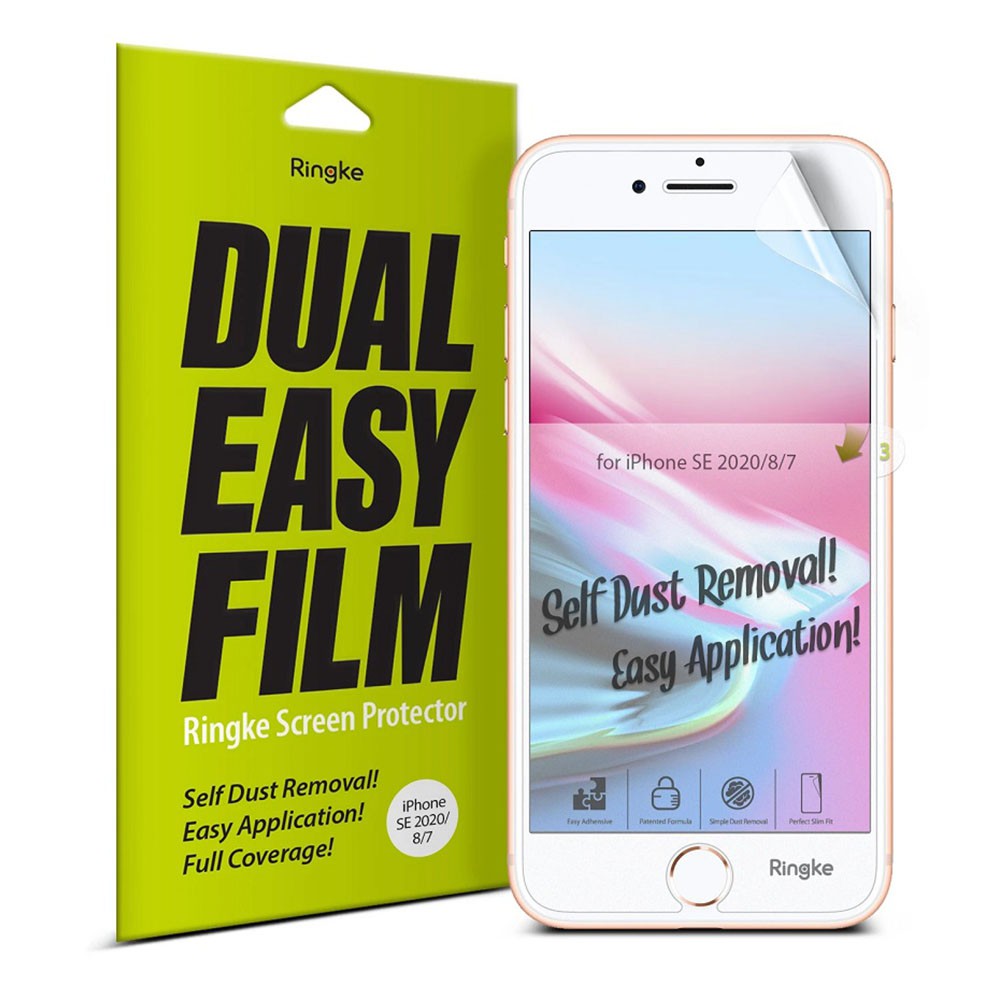 

Screen Protector iPhone SE 2020 / 8 / 7 Ringke Dual Easy Full Cover Anti Gores