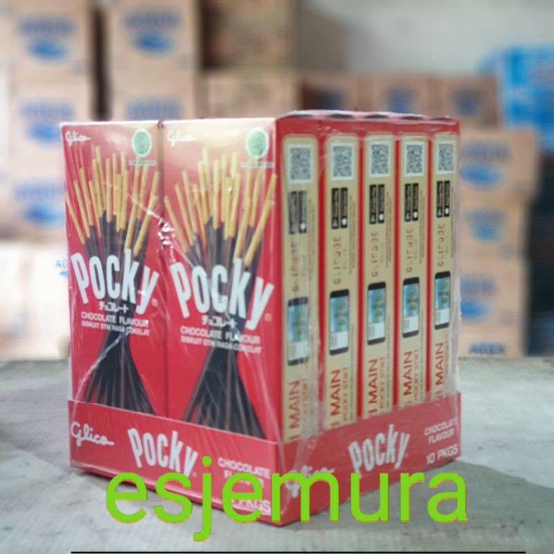 

Pocky Glico / Coklat Stick per pak isi 10 kotak