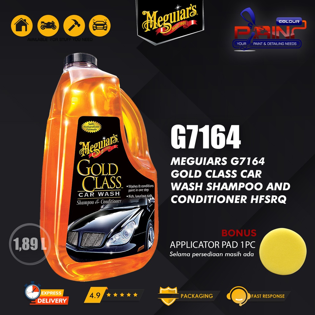 Meguiar's - Meguiars G7164 GOLD CLASS CAR WASH SHAMPOO AND CONDITIONER