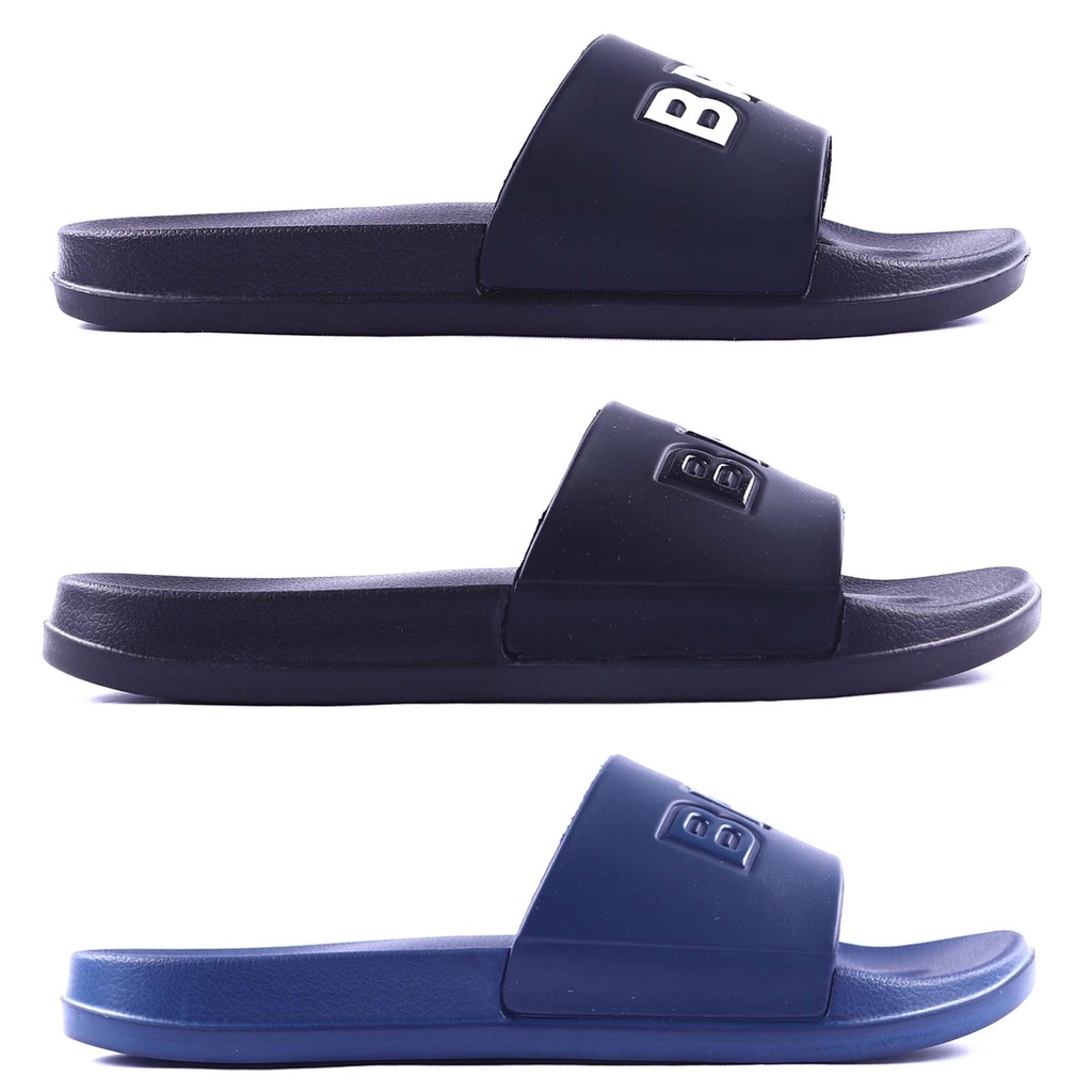 SANDAL BROSLIDES LOGO - SANDAL BRODO ORIGINAL - SANDAL PRIA MURAH - SANDAL LOCAL BRAND KEREN