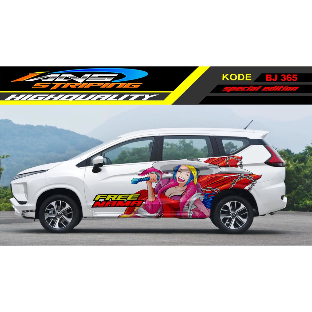 DECAL STICKER MOBIL XPANDER, INOVA, TERIOS / STIKER MOBIL / VARISAI STIKER MOBIL SAMPING