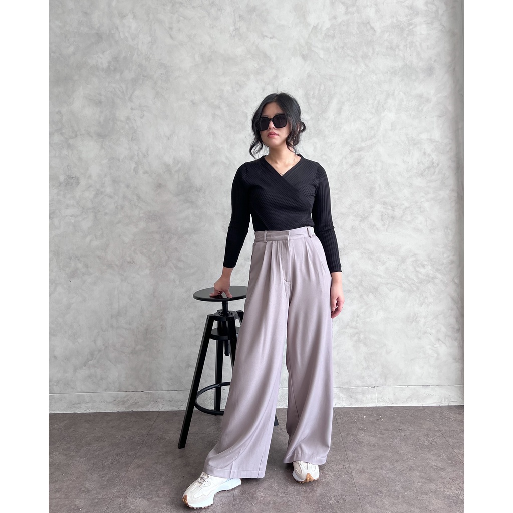 SURRELL - Jade Pants | Celana Panjang Kulot