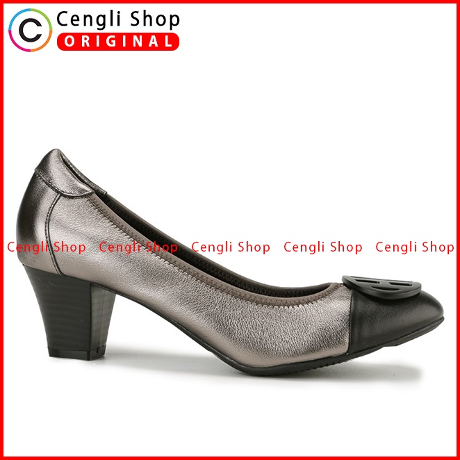 SEPATU HEEL KULIT HUSH PUPPIES HEELS WANITA ORIGINAL BRANDED ASLI HW04