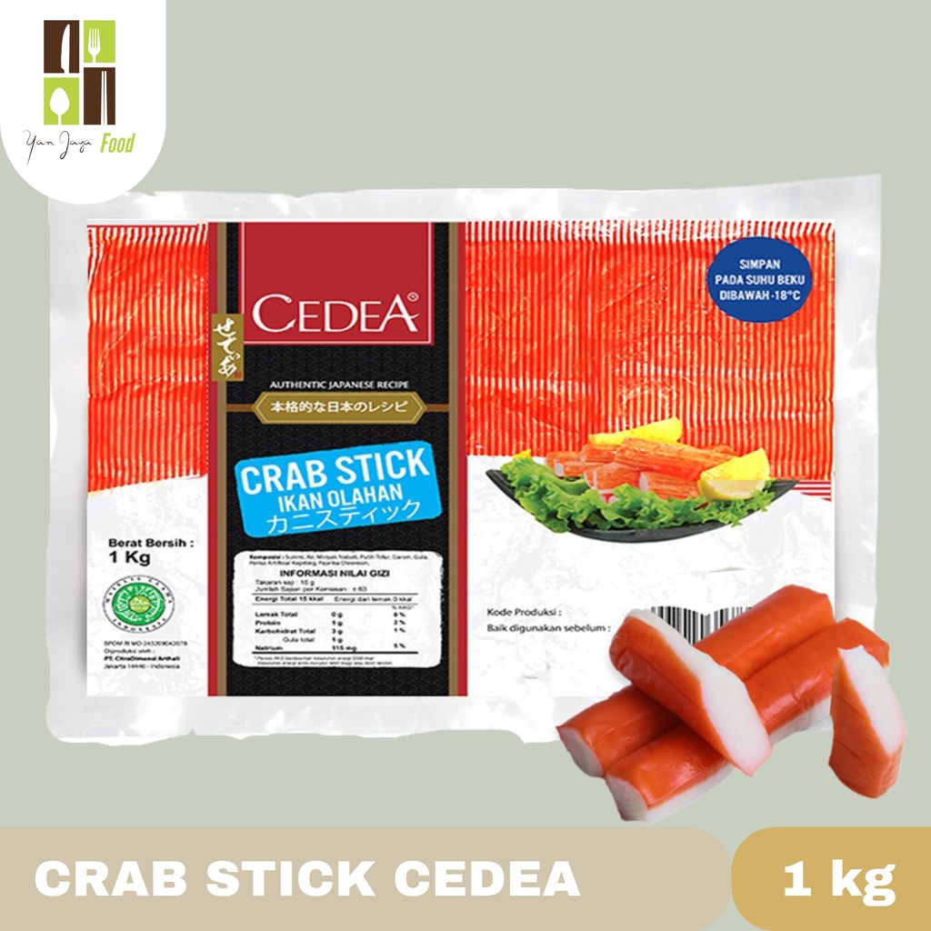 

Crab Stick Cedea Stik Kepiting [1 Kg]