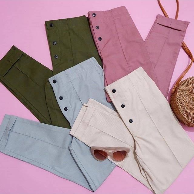 Fourfashion Celana Ebilla New Stuff Chinos Double Button