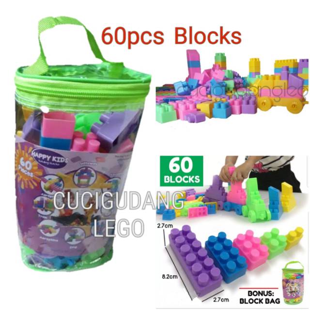 Mainan Lego Block Balok Blok Besar Buat Anak Balita Mainan Lego Block Balok Blok Besar Buat Anak Balita