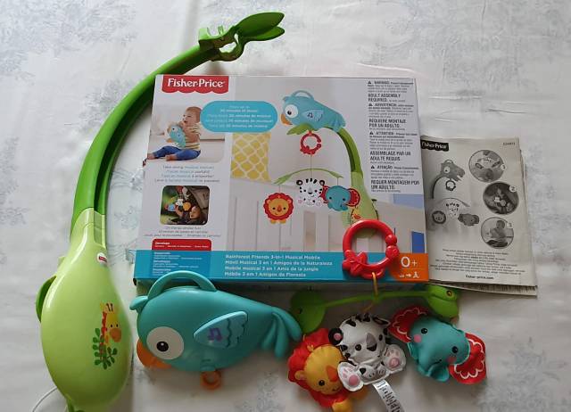 fisher price rainforest musical mobile