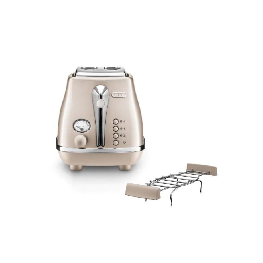 Jual Delonghi CTOT2103.BG Icona Metallics Toaster 2Slot Pemanggang