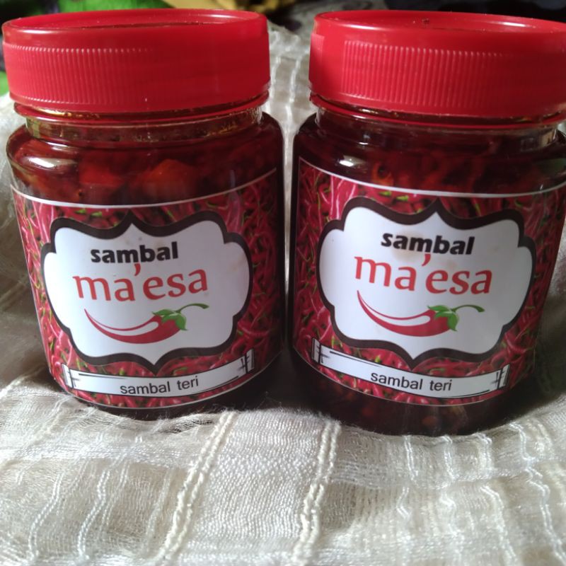 

sambal teri maesa