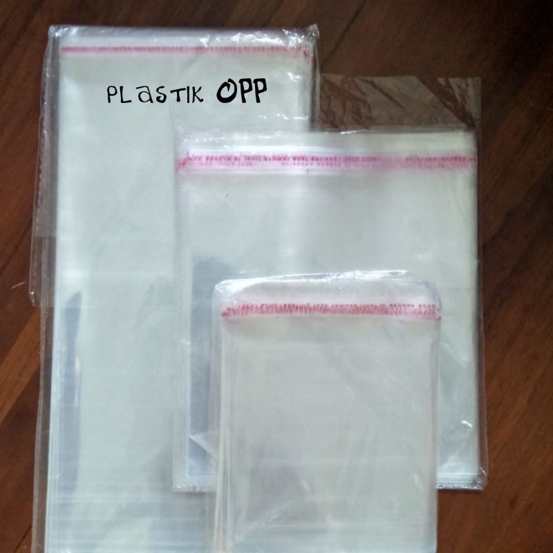 plastik OPP ukuran besar plastik kaca/Baju/Sepatu/Tas
