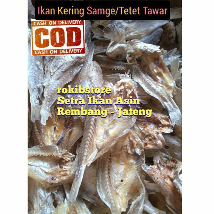 

Ikan Kering Samge Kepala BatuTawar 500 gram