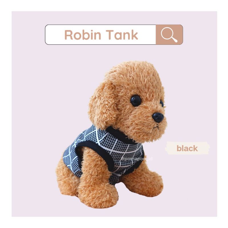 baju kucing dan baju anjing berkualitas premium ROBIN TANK