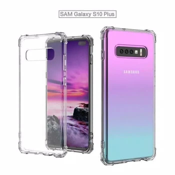 Soft Case Silikon Samsung Galaxy S10 S10 S10 Lite Bening Transparant Airbag Anti Crack Tebal