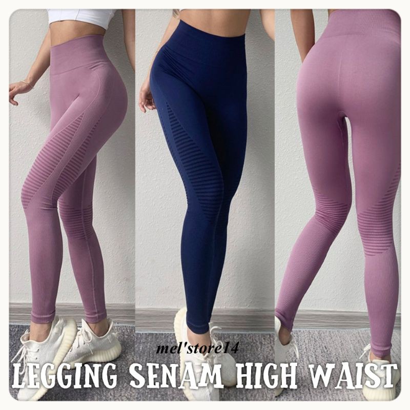 LEGGING SENAM HIGHWAIST TMK2367/CELANA OLAHRAGA WANITA/LEGING OLAHRAGA WANITA