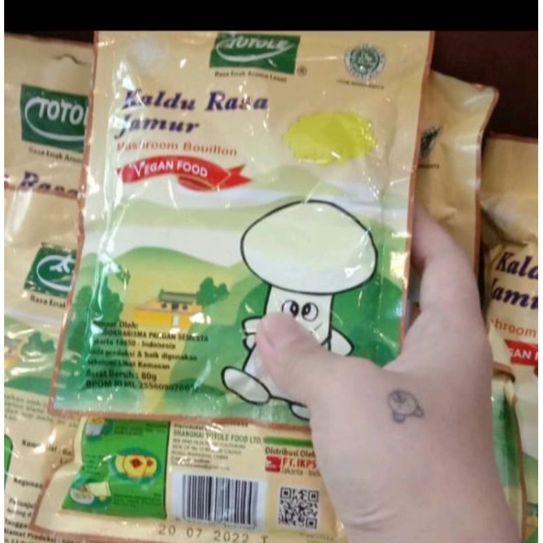 

Totole Kaldu rasa jamur 80 gram totole