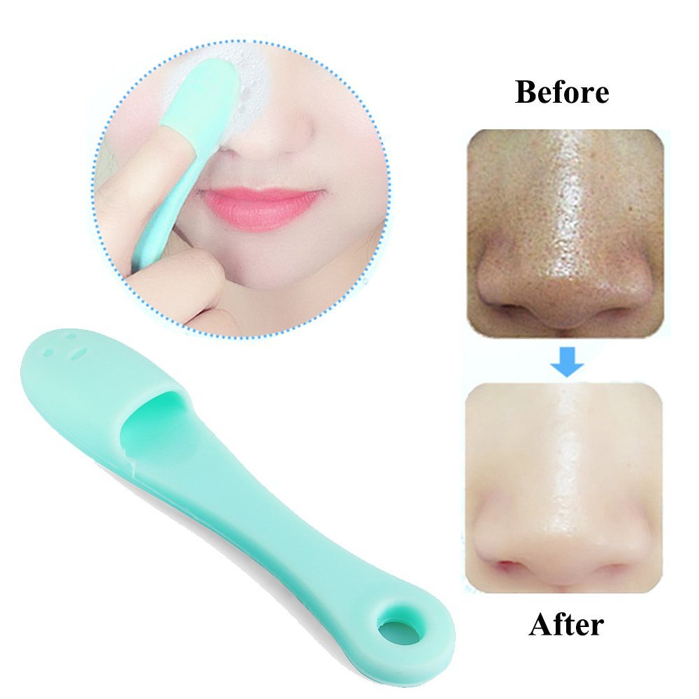 Sikat Pembersih Wajah Silikon Silicone Facial Cleansing Pad Brush Aman untuk Kulit Bayi Face Brush