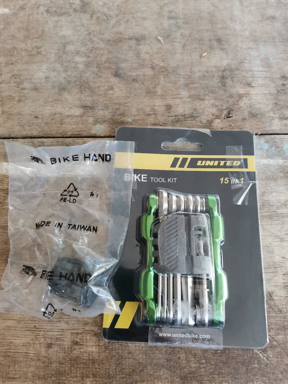 Kunci/ Tool Kit United 15 In 1 Hijau Ada Pemotong Rantainya