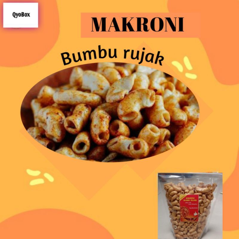 

makroni pedas bumbu rujak 250 gr | makaroni bumbu rujak pedas 250 gr