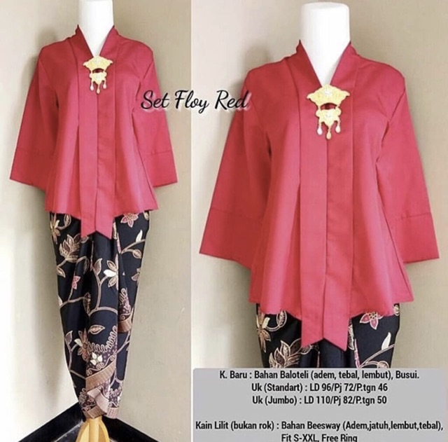 PROMO DISC!! KEBAYA KUTUBARU SET FLOY / KEBAYA MODERN