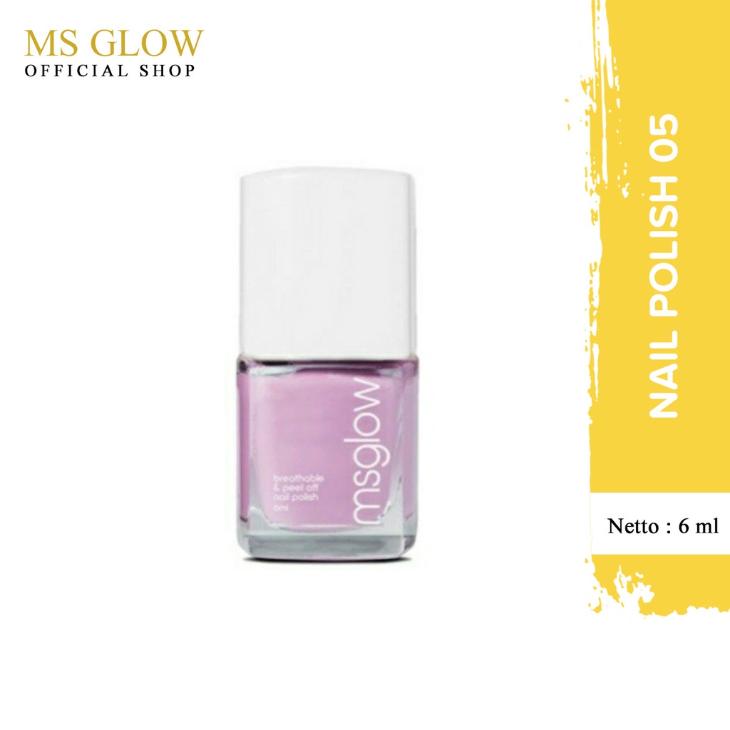 MS Glow Nail Polish 05 - 1 Item