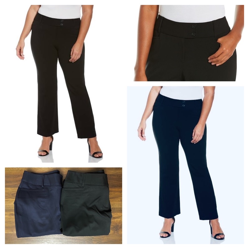 ISUGA DOUBLE BUTTON TROUSER PANTS