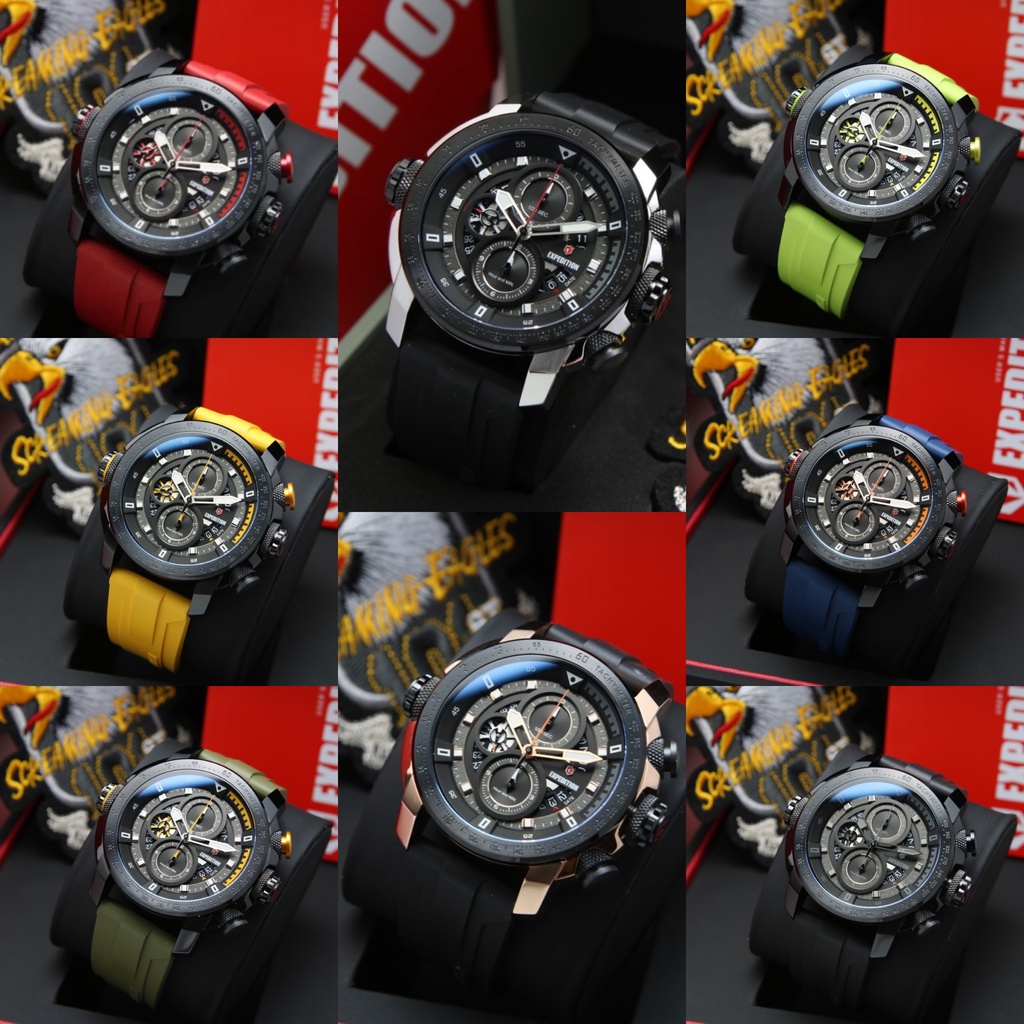 JAM TANGAN EXPEDITION PRIA E 6771 ORIGINAL