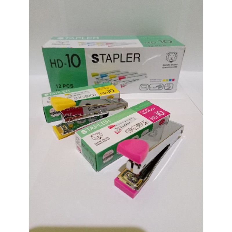 

SATUAN / Ecer ( 1 PCS ) Stapler HD-10 Safari Staples HD10 Safari