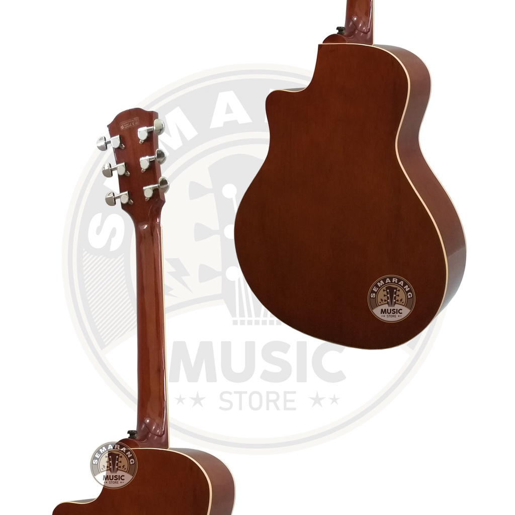 Gitar Akustik APX 500II Custom Paket Super Komplit Termurah Kualitas Terjamin