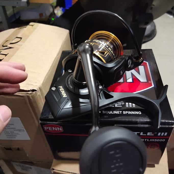 Reel Penn Battle Iii 5000 Power Handel