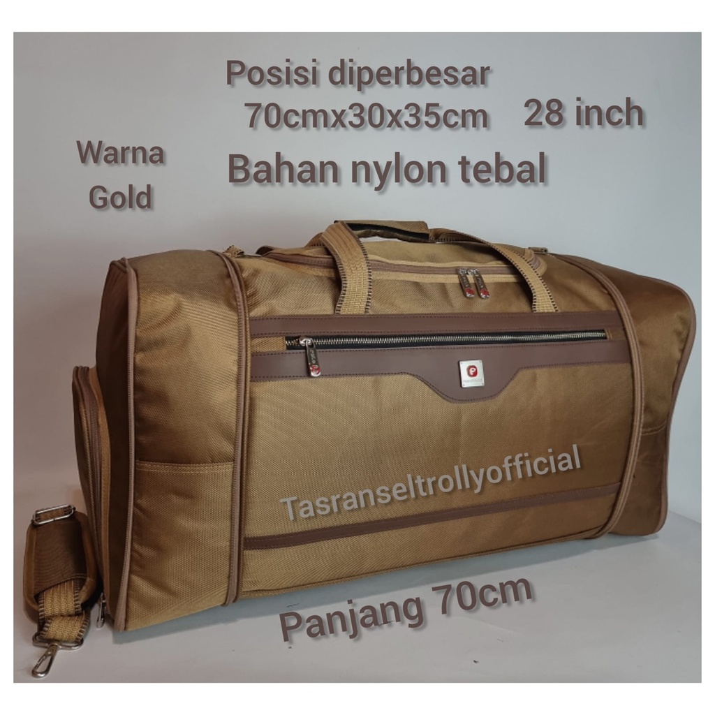 Tas Pakaian Travel Bag Polo Interclub 70cm -up Besar 100%original