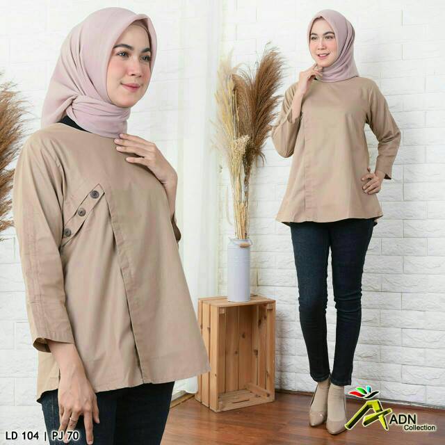 Blus casual - blus polos - blus katun - blus fashion