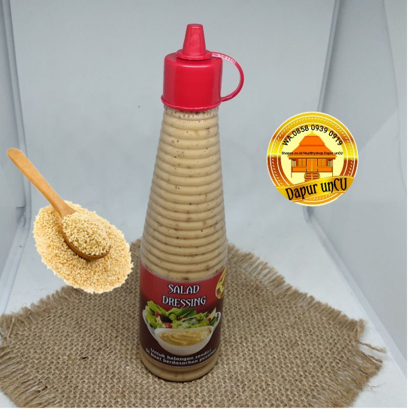 

Salad Dressing, 150ml. ( di buat ketika ada pesanan, sehingga produk selalu baru..)