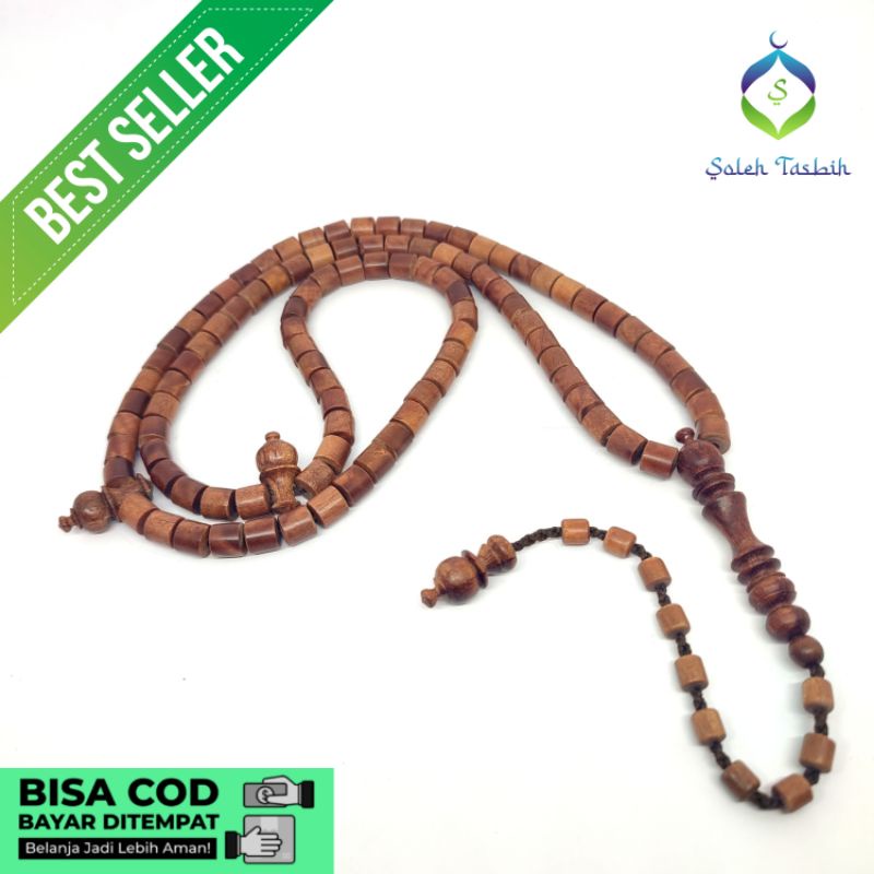 Tasbih Setigi Motif Tabung Size 8mm, Isi 99 Butir_COD